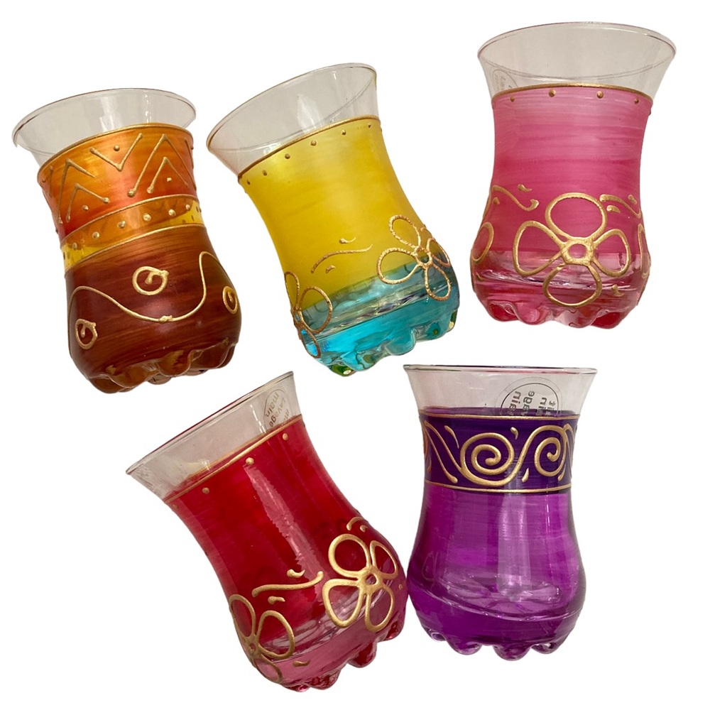 Fait Main Liqueur Glasses (5)